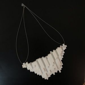 COS laser cut necklace